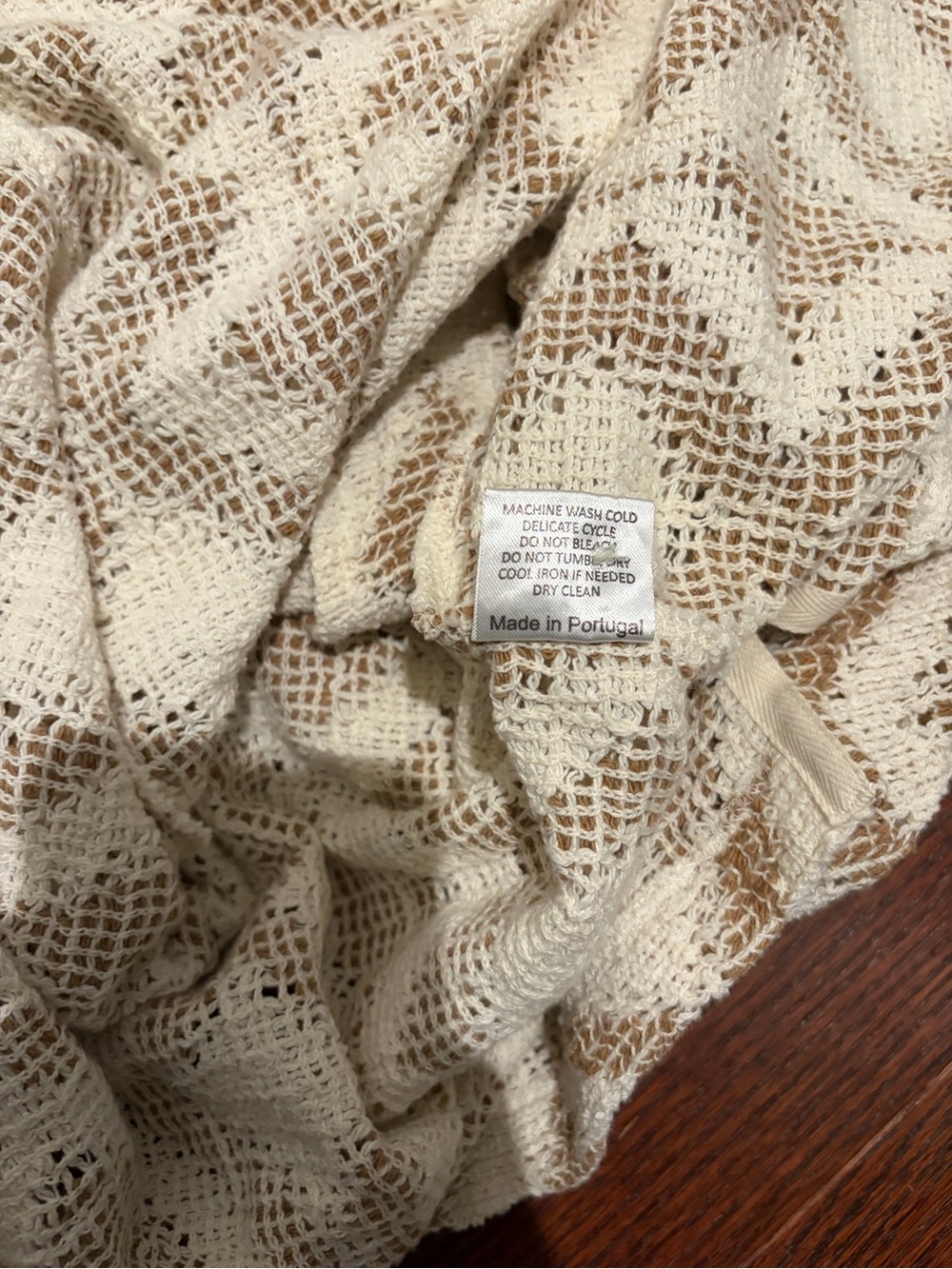 Todd Snyder Men Natural Diamond Open Knit Cabana Button Down Shirt Mens M EUC - Picture 4 of 8